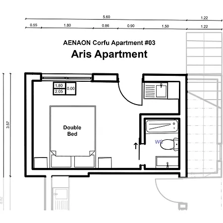 Aenaon Corfu Luxury #03 - Aris Appartement *